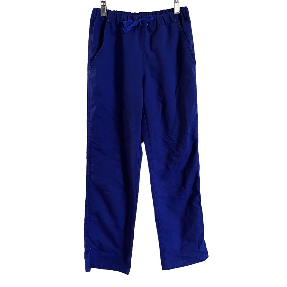 Figs Straight Leg Scrubs Pants in Blue, Size: XS
